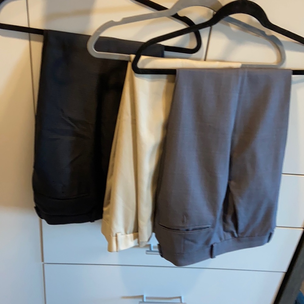 UNWORN - 3 Perry Ellis Portfolio Dress Pants, 30x29